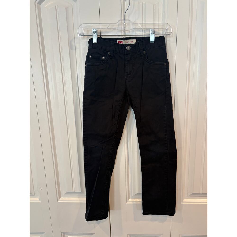 Levi Black  511 Slim Jeans Size 8‎ Regular